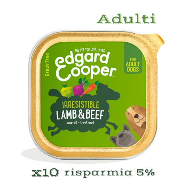 edgard cooper umido agnello e manzo 300g