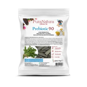 Prebiotic 90 Snack per Digestione e Intestino del Cane – Pura Natura